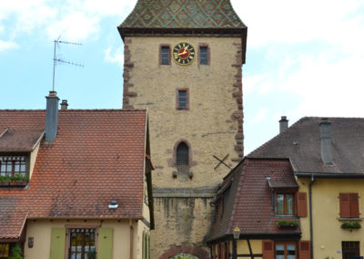 Porte Haute, Bergheim - Diario di viaggio in Alsazia