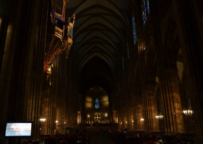 nterno Cattedrale di Strasburgo -Diario di viaggio in Alsazia