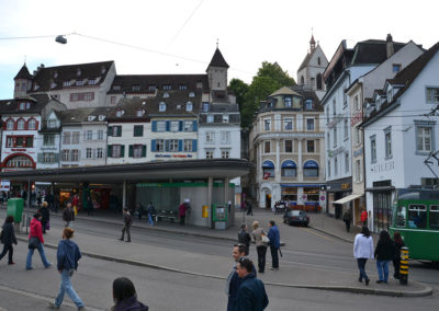 Barfusserplatz, Basilea - Diario di vaiggio in Alsazia