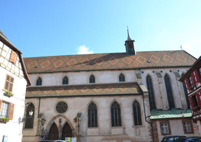 Eglise Du Convent, Place de la Ville, Ribeauvillè - Diario di viaggio in Alsazia