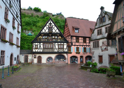 Rue du General de Gaulle, Kaysersberg - Diario di viaggio in Alsazia