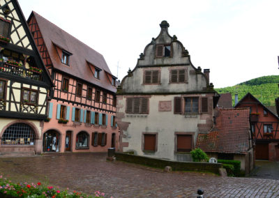 Rue du General de Gaulle, Kaysersberg - Diario di viaggio in Alsazia
