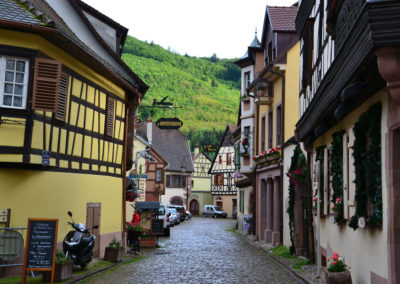 Rue des Potiers, Kaysersberg - Diario di viaggio in Alsazia