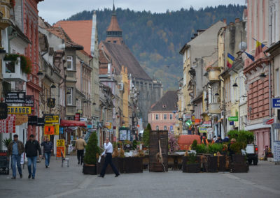 Strada Repiblicii, Brasov - Diario di viaggio in Transilvania - Romania