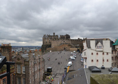 Edinburgh Castle, Esplenade Diario di viaggio in Scozia.