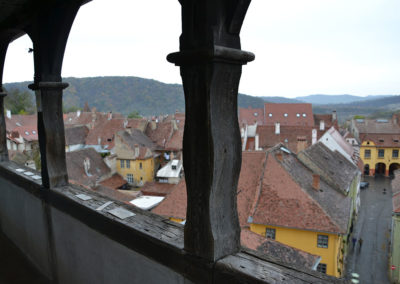 panorama-Sighisoara-dalla-Torre-dell'Orologio