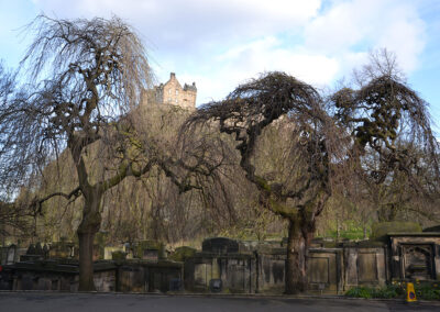 Cimitero West Princess Street Gardens, Edimburgo - Diario di viaggio in Scozia