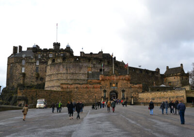 -Edinburgh Castle, Esplenade Diario di viaggio in Scozia.