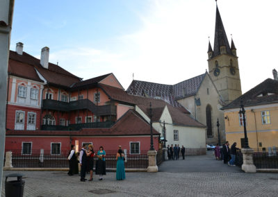 Piata Mare, Sibiu - Diario di viaggio in Transilvania - Romania