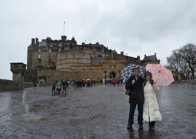 -Edinburgh Castle, Esplenade Diario di viaggio in Scozia.