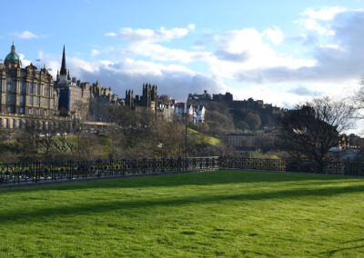 Est Princess Street Garden, Edimburgo - Diario di viaggio in Scozia