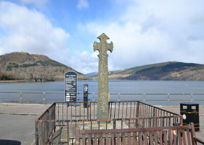 Invereray Cross sul Loch Fyne - Diario di viaggio in Scozia