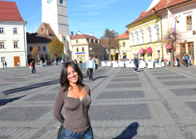 Piata Mare, Sibiu - Diario di viaggio in Transilvania - Romania
