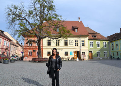 Piata Cetatii, Sighisoara - Diario di viaggio in Transilvania - Romania