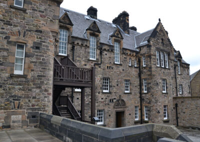 Hospital Square, Edinburgh Castle Diario di viaggio in Scozia.