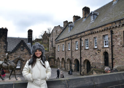 Hospital Square, Edinburgh Castle Diario di viaggio in Scozia.