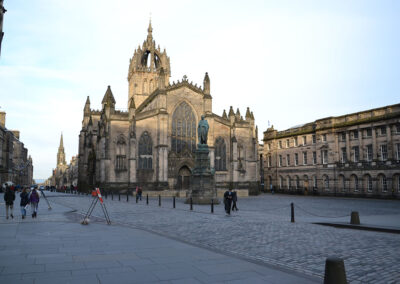 Royal Mile con la Cathedral of St-Giles - Diario di viaggio in Scozia