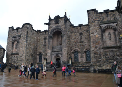 -Edinburgh Castle, Crown Square Diario di viaggio in Scozia.