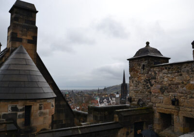 Edinburgh Castle, Argyle Tower Diario di viaggio in Scozia.
