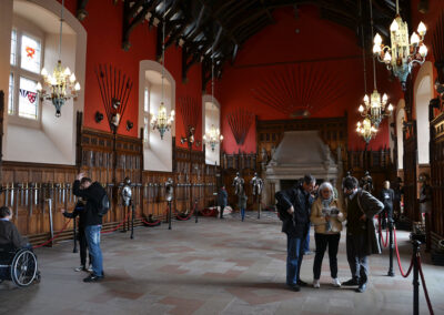 Edinburgh Castle, Great Hall Diario di viaggio in Scozia.