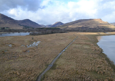 Sentiero per Kilchurn Castle - Diario di viaggio in Scozia