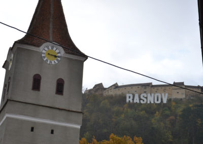-Rasnov dal basso - Diario di viaggio in Transilvania - Romania