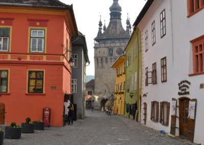 Piata Cetatii, Sighisoara - Diario di viaggio in Transilvania - Romania