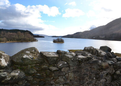 Loch Awe dal Kilchurn Castle - Diario di viaggio in Scozia
