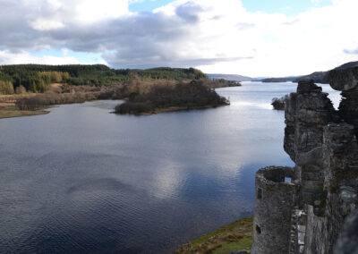 Loch Awe dal Kilchurn Castle - Diario di viaggio in Scozia