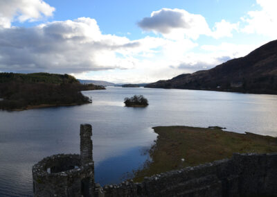 Loch Awe dal Kilchurn Castle - Diario di viaggio in Scozia