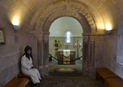 St Margaret Chapel, Edinburgh Castle Diario di viaggio in Scozia.
