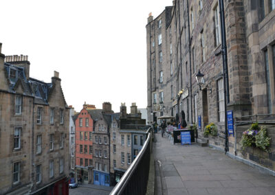 Victoria Terrace, Edimburgo - Diario di viaaggio in Scozia