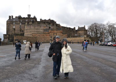Edinburgh Castle, Esplenade Diario di viaggio in Scozia.