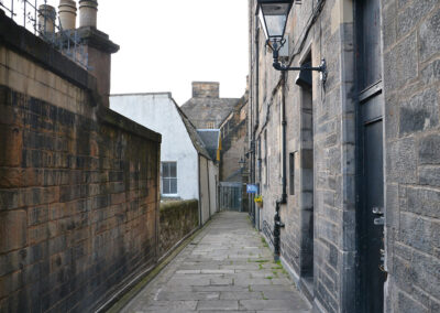 Vicolo Victoria Street, Edimburgo - Diario di viaaggio in Scozia