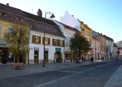 Strada Balcescu, Sibiu - Diario di viaggio in Transilvania - Romania