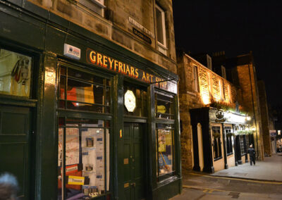 Greyfriars Place, Grassmarket, Edimburgo - Diario di viaaggio in Scozia