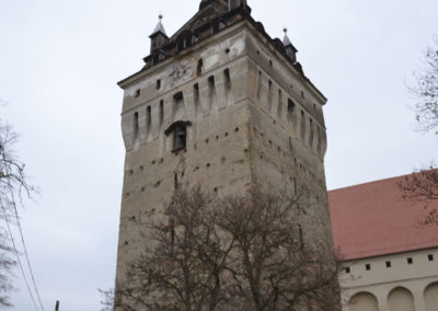 Torre medievale di Saschiz - Diario di viaggio in Transilvania - Romania.