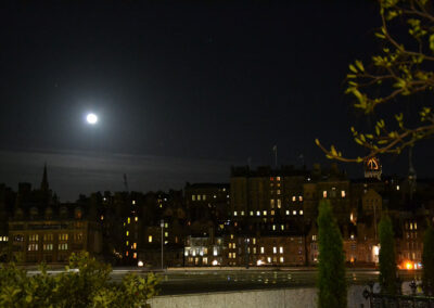 Edimburgo di notte Diario di viaggio in Scozia.