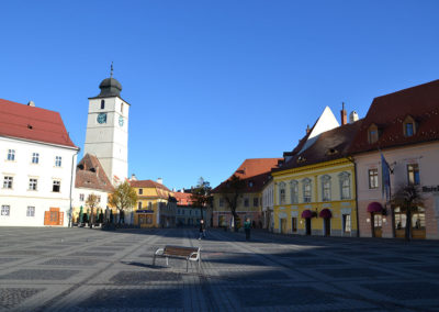 Piata Mare, Sibiu - Diario di viaggio in Transilvania - Romania