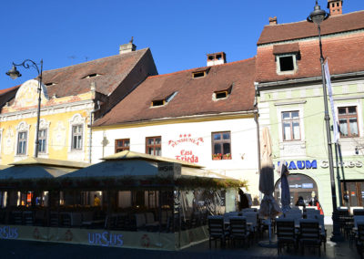 trada N. Balcescu, Casa Frieda, Sibiu - Diario di viaggio in Transilvania - Romania
