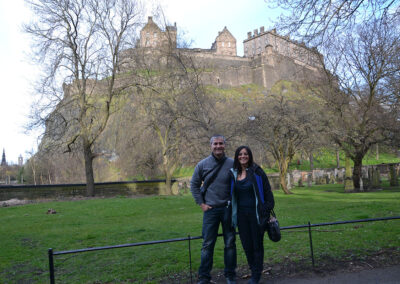 West Princess Street Gardens, Edimburgo - Diario di viaggio in Scozia
