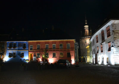 Piata Cetatii, Sighisoara - Diario di viaggio in Transilvania - Romania