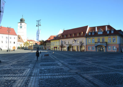 Piata Mare, Sibiu - Diario di viaggio in Transilvania - Romania