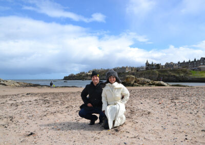 West Sands Beach, St-Andrews - Diario di viaggio in Scozia