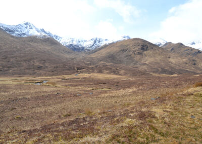 Montagne Carn Eidge, brughiera e ruscelli Beauly - Diario di viaggio in Scozia