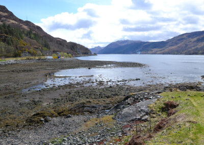 Confluenza Loch Duich, il Loch Long e il Loch Alsh, Dornie - Diario di viaggio in Scozia