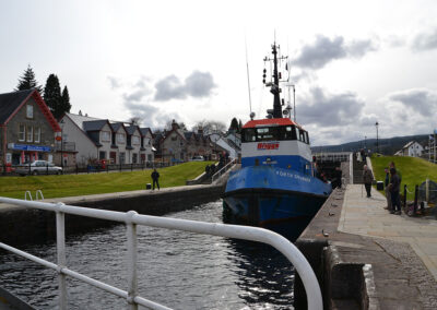 Canale Caledonia, Fort August - Diario di viaggio in Scozia