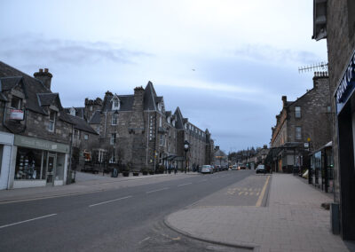 Atholl Road, Pitlochry - Diario di viaggio in Scozia