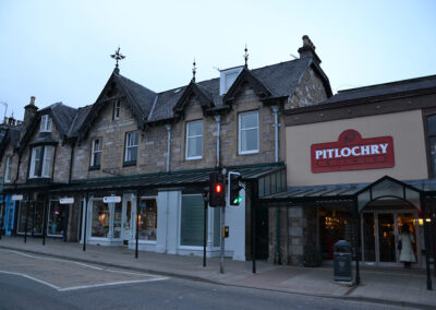 Atholl Road, Pitlochry - Diario di viaggio in Scozia