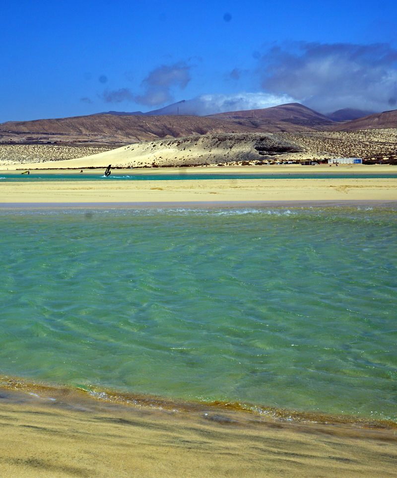 Playa de Sotavento de Jandia, Fuerteventura.